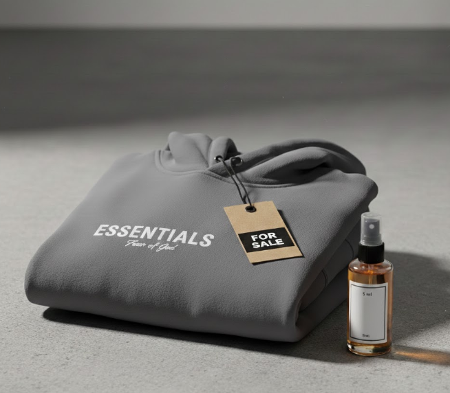 Paquete : Decant 5 mltrs + Sudadera Essentials