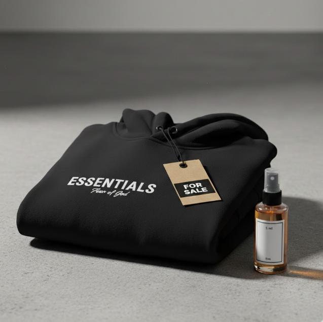 Paquete : Decant 5 mltrs + Sudadera Essentials